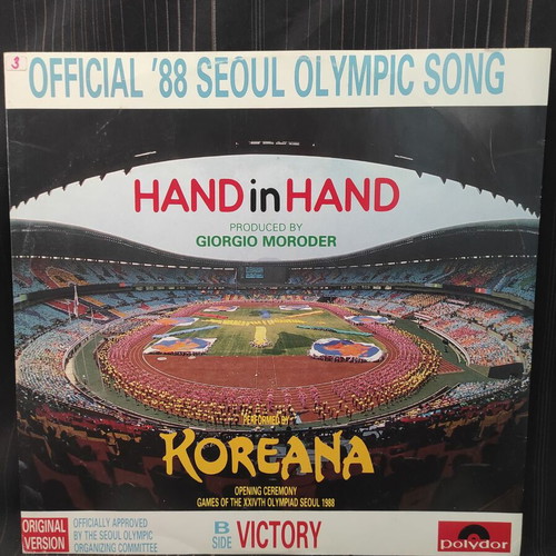 Koreana Hand in Hand maxi single in very good condition
