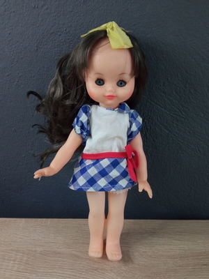 El Greco vintage doll used, height 28 cm