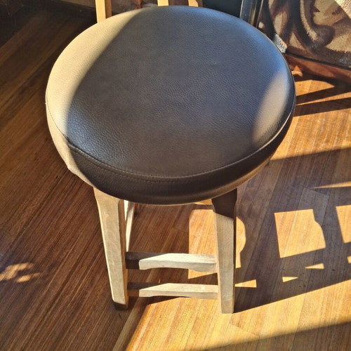 Beech wood stool like new