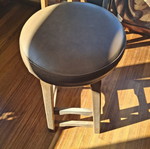Beech wood stool like new