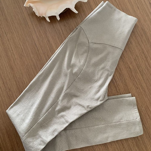 High-waist pants Stelios Koudounaris new, beige, size M