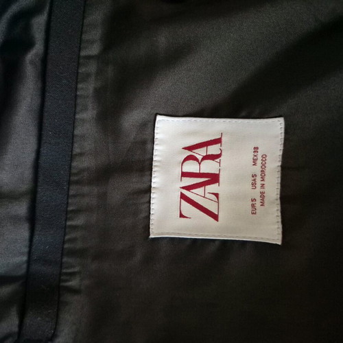 Blue Dark Zara Unisex Jacket like new, size S/M
