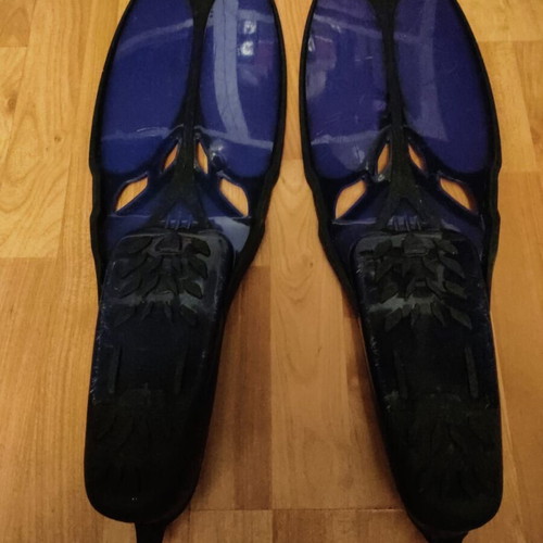 Scuba Force diving fins used, size EU 41-42, blue and black