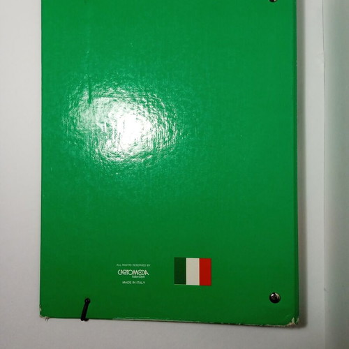 Trussardi ring binder document folder
