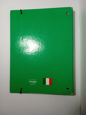 Trussardi ring binder document folder