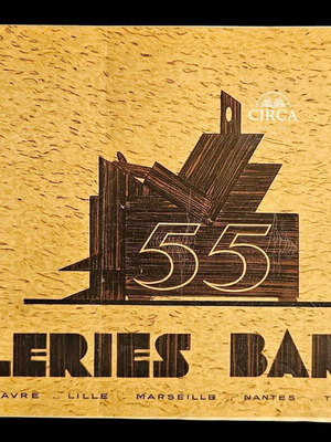 Galeries Barbès 55 κατάλογος επίπλων Art Deco, 80 σελίδες