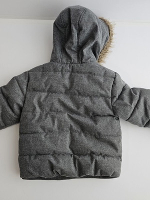 Obaïbi children's grey jacket like new, size 3, 98 cm