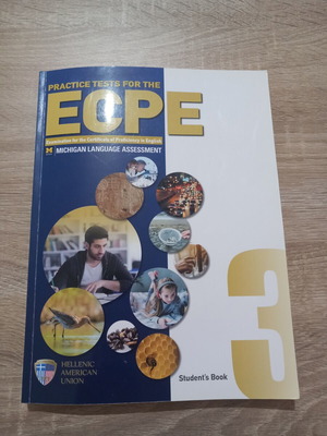 ECPE Practice Tests Book 3 like new by Hellenic American Union