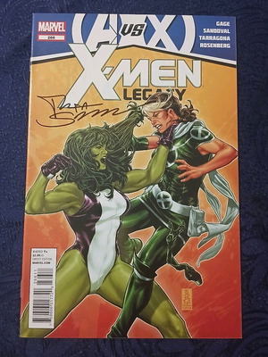 X-men Legacy #266 like new with Rafa Sandoval signature