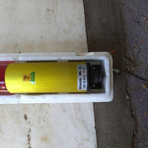 Pfannenberg WBL II industrial warning lights, like new, pack of 2, 220V