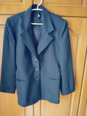 Blue autumn/spring jacket new, size L