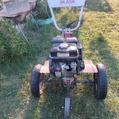 Tiller used, motor issue, for spare parts
