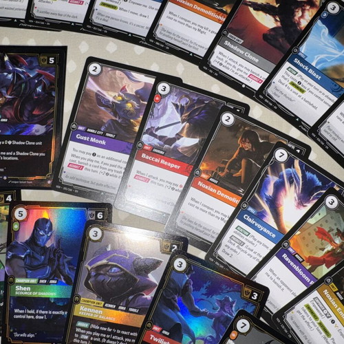 Riftbound Vendetta cards new, uncommon and epic