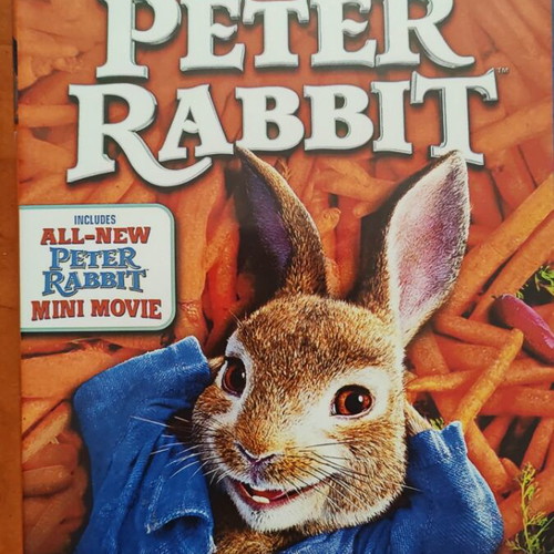 Peter Rabbit Blu-Ray dubbed like new