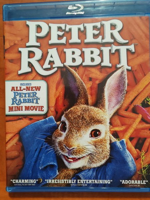 Peter Rabbit Blu-Ray dubbed like new