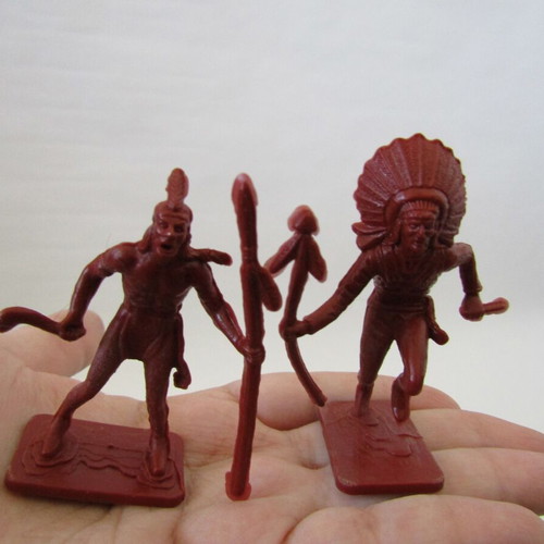 Solpa toy soldiers 6 Indians like new