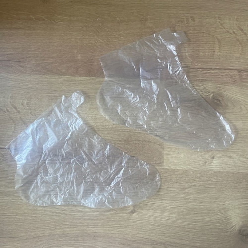 Disposable foot socks for home spa mask, set of 10 pieces
