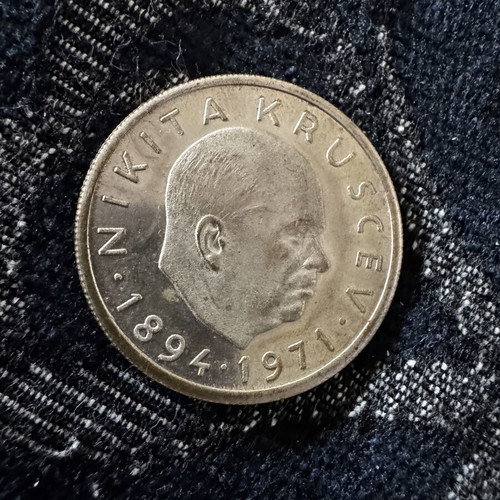Nikita Kruscev Soviet Union Commemorative Medal like new