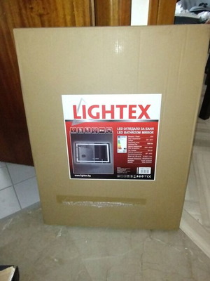 Lightex LED bathroom mirror
