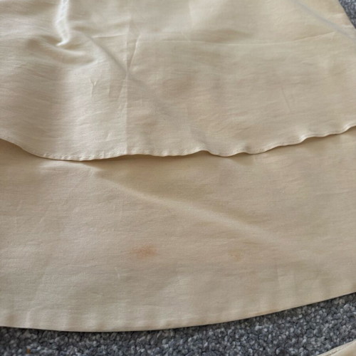 Emporio Armani beige top and skirt set like new size 38