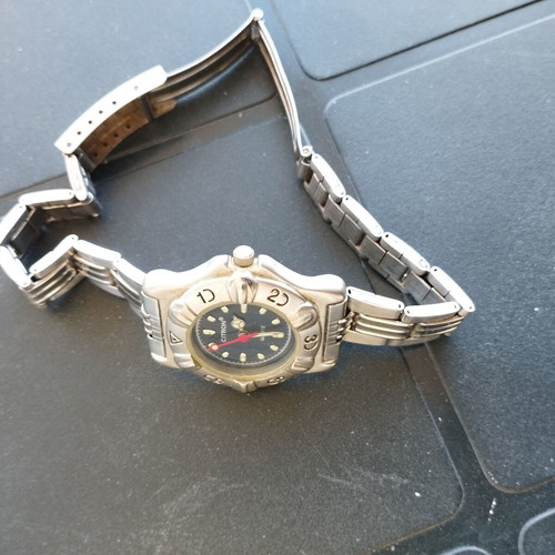 Citron wristwatch women's used, silver