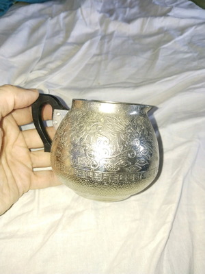 Vintage Carlton Ware 1950 tea with Bakelite handle used