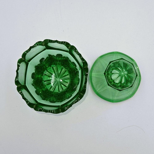Σπάνιο Μπολ Γλυκών Petal & Loop Boston & Sandwich Glass Co. σαν καινούργιο