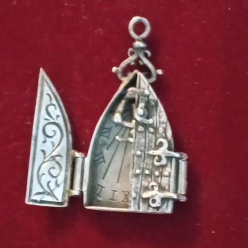 Gothic silver pendant 925 used, handmade by Thanos