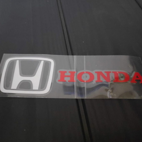 Honda sticker set like new, logo and H emblem