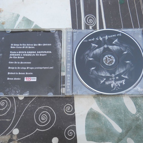 Black Empire / Kratornas / Nakkiga / Xerión Four Concentric Ways Of The Ancient Cult CD