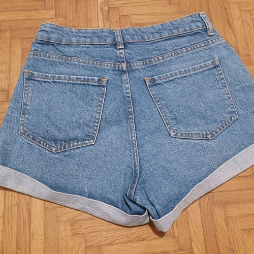 Bershka shorts blue size XS 34 like new