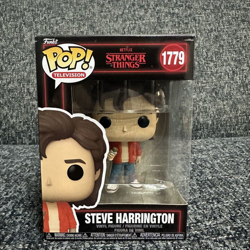 Funko Pop Stranger Things Steve Harrington #1779 new with soft protector