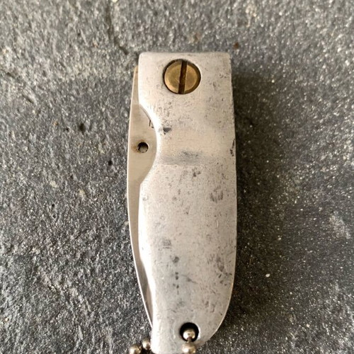 Small knife used, missing screw