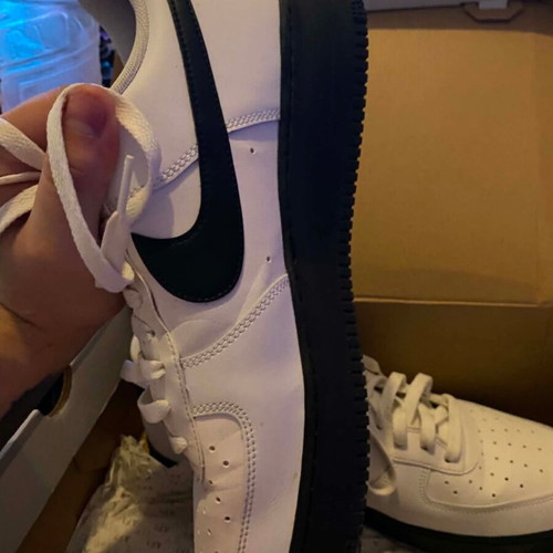 Nike Air Force 1 White Black new, size 46