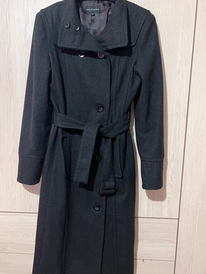Julia Bergovich very long coat size M 60% wool like new