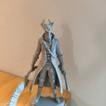 Μινιατούρα Hunter Bloodborne καινούργια, ύψος 14 εκατοστά