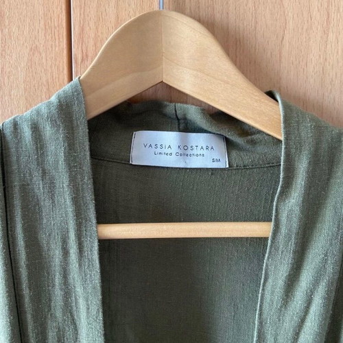 Linen kimono Vassia Kostara like new, size S/M