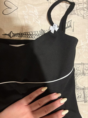 Women's black top, new