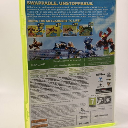 Skylanders Swap Force Xbox 360 used action adventure game