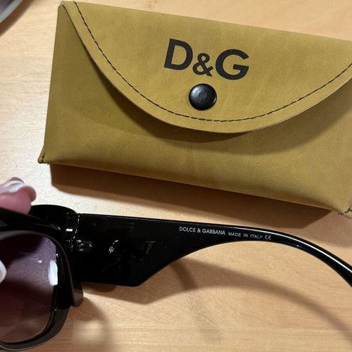 D&G black sunglasses