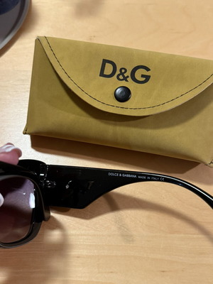 D&G black sunglasses