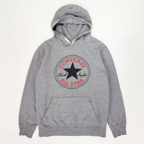 Converse hoodie youth size 13-15 years gray like new