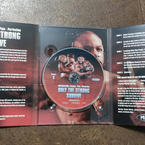 Muscletec Bodybuilding Only The Strong Survive Vol 2 DVD like new