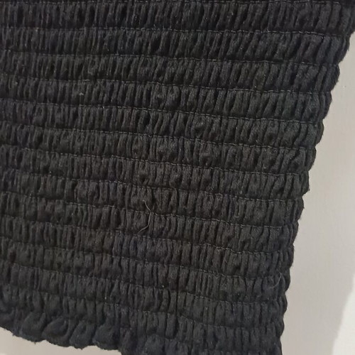 Strapless top black Mango like new, size M