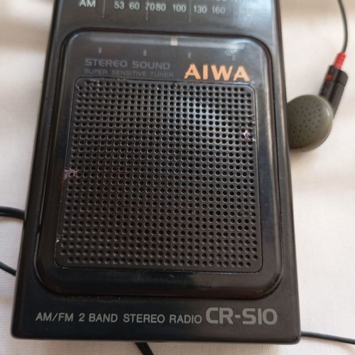 Aiwa CR-S10 Portable AM/FM Stereo Radio used