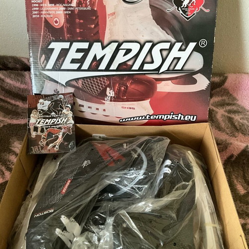 Tempish Boston Black Ice Skates new, EU 46 (UK 11 / US 12)