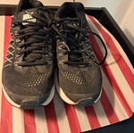 Nike athletic shoes used, size 40.5