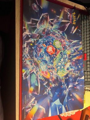 Pokémon TCG mat like new from Pokémon TCG: Terapagos ex Ultra-Premium Collection