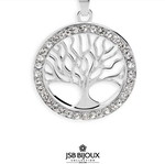Μενταγιόν Jsb Bijoux 'Το δέντρο της ζωής' με αυθεντικές πέτρες Swarovski, καινούργιο