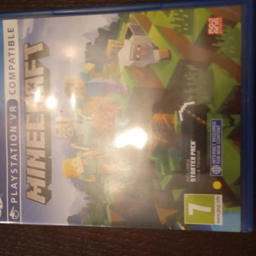 Minecraft Sony game like new without scratches